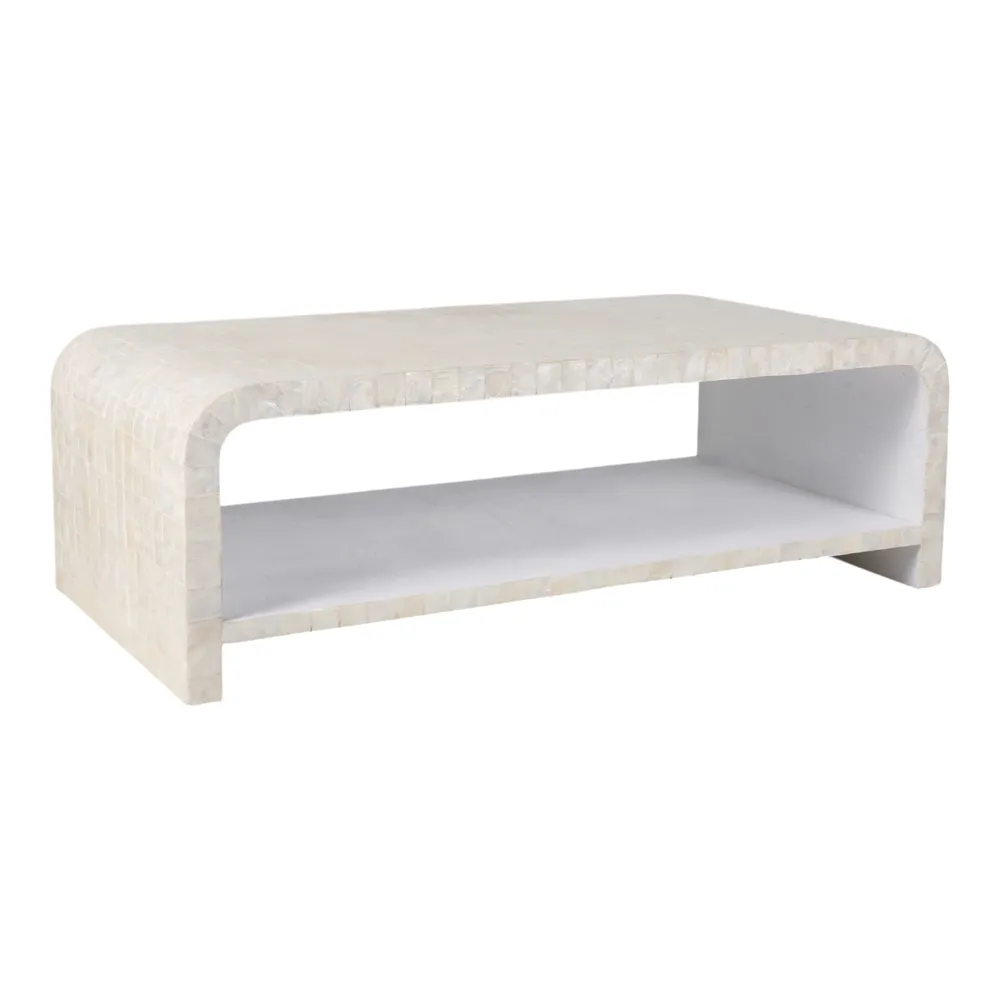 KIRASTONE IVORY COFFEE TABLE 16 (IN)
