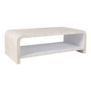 KIRASTONE IVORY COFFEE TABLE 16 (IN) 1