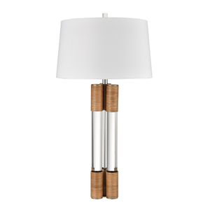 Island Gate 37'' High 1-Light Table Lamp - Clear 2