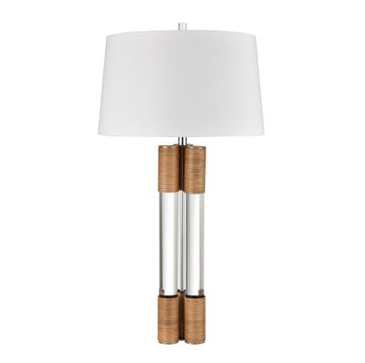 Island Gate 37″ High 1-Light Table Lamp - Clear