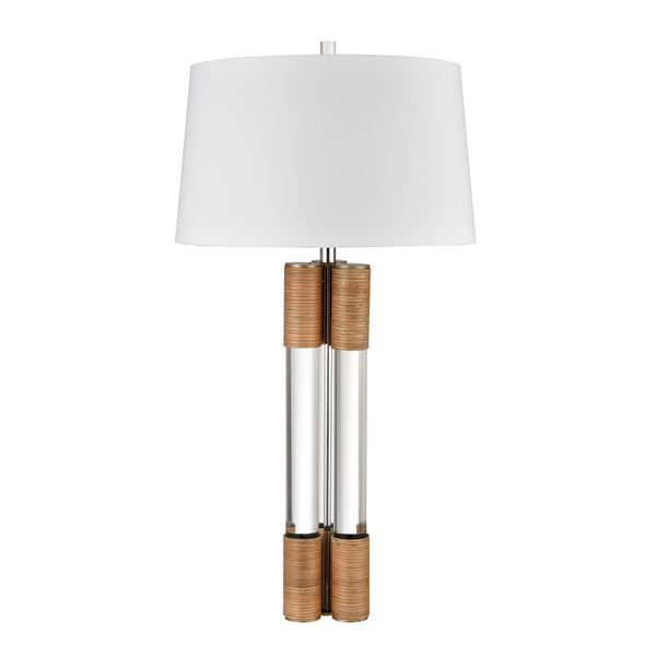 Island Gate 37'' High 1-Light Table Lamp - Clear