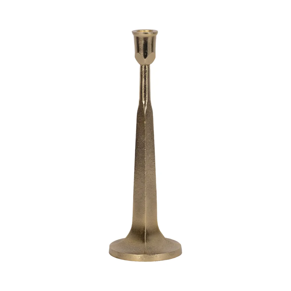 DALELEY GOLD CANDLE HOLDER 13 (IN)
