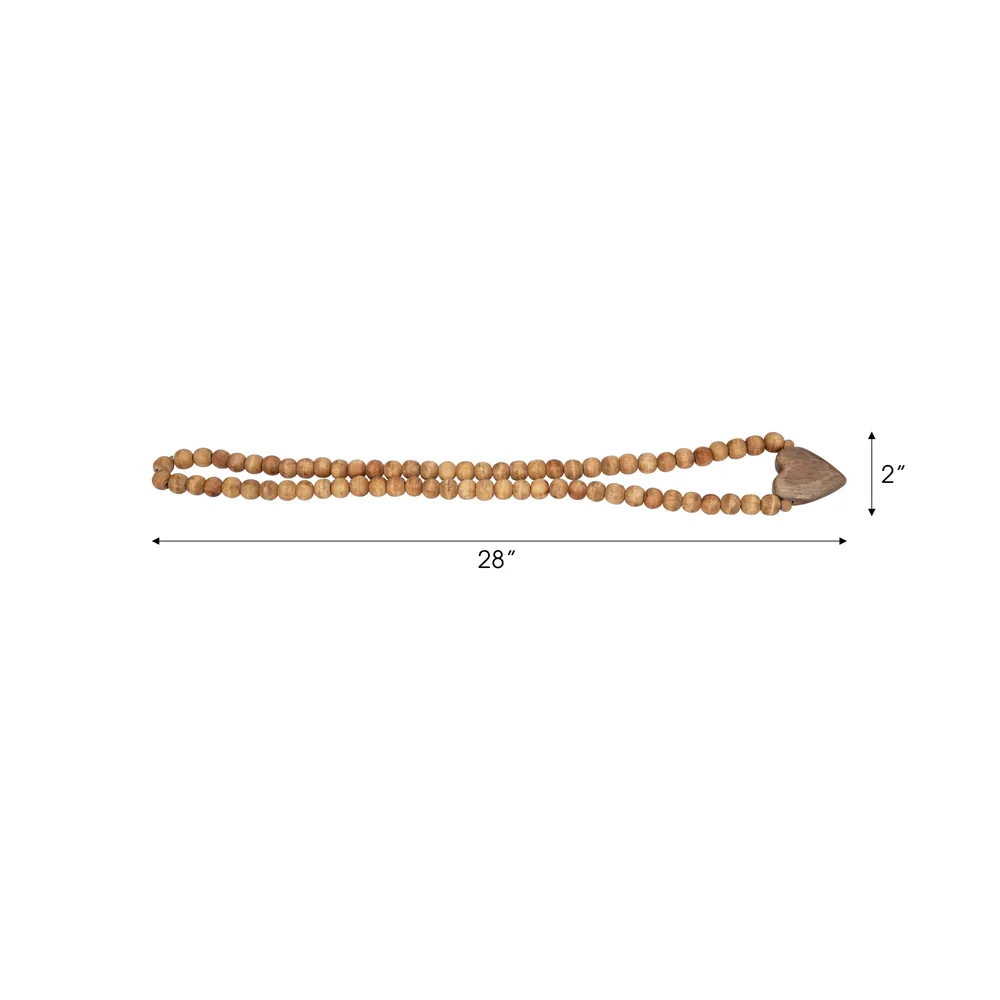 ENSLEYVALE BROWN BEAD 1 (IN)