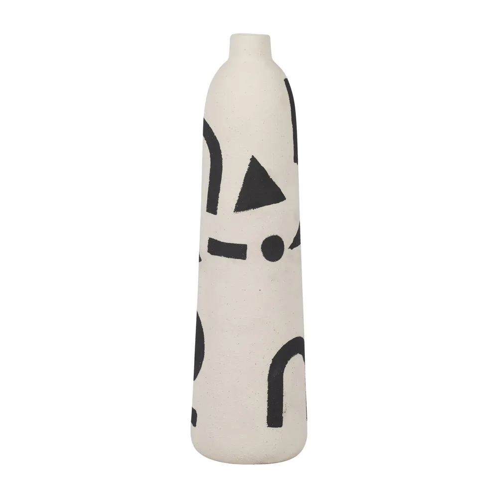 ALICEBEACH IVORY VASE 15 (IN)