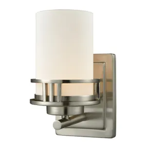 Ravendale 9'' High 1-Light Sconce - Brushed Nickel 1