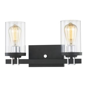 Holdfast 15'' Wide 2-Light Vanity Light - Charcoal 1