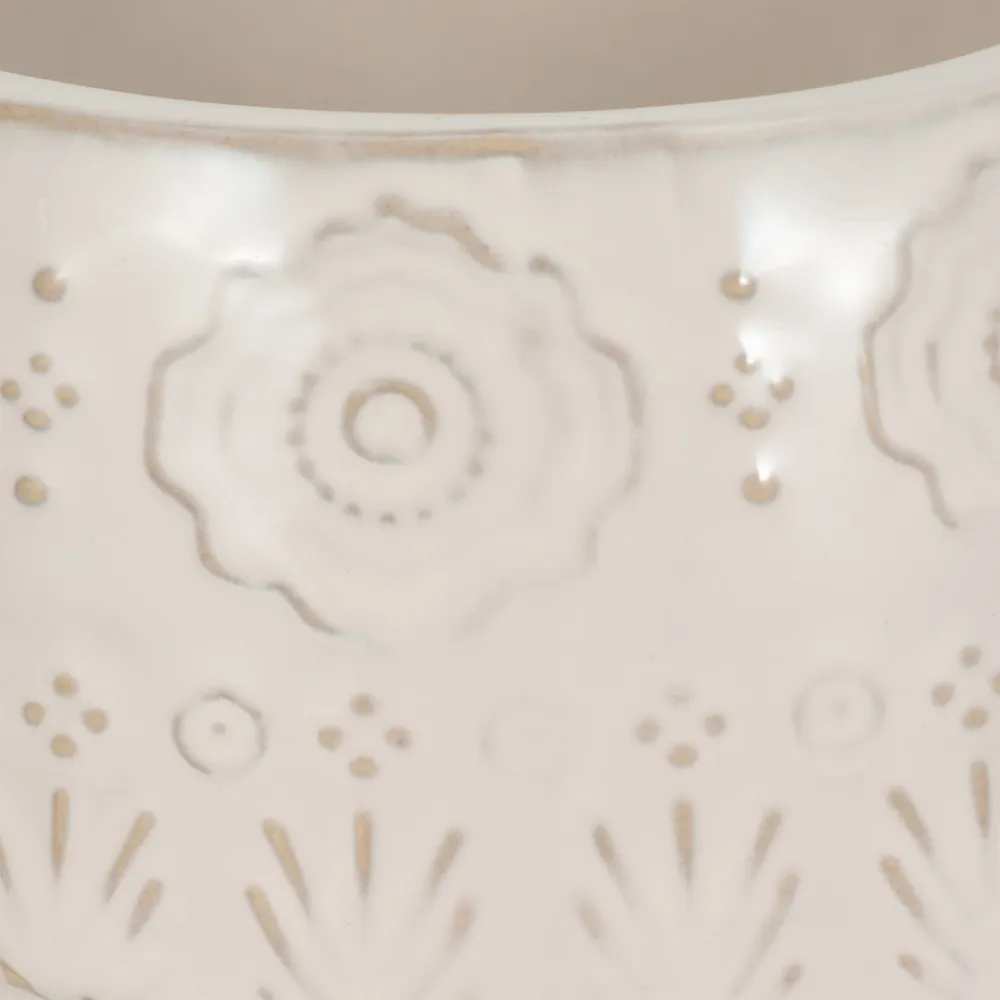 FARGOCROSS WHITE PLANTER 4 (IN)