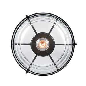 Boyer 12'' Wide 1-Light Semi Flush Mount - Matte Black 4
