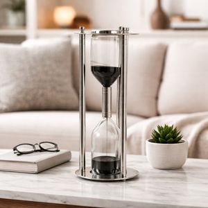 ELMWORTH SILVER HOURGLASS 18 (IN) 12