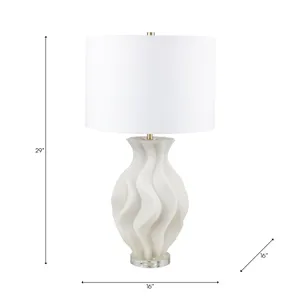 NICOLELEY WHITE LAMP 29 (IN) 7
