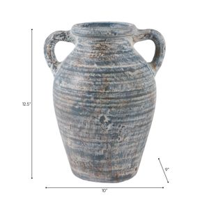 CARLINROSE BLUE VASE 13 (IN) 9