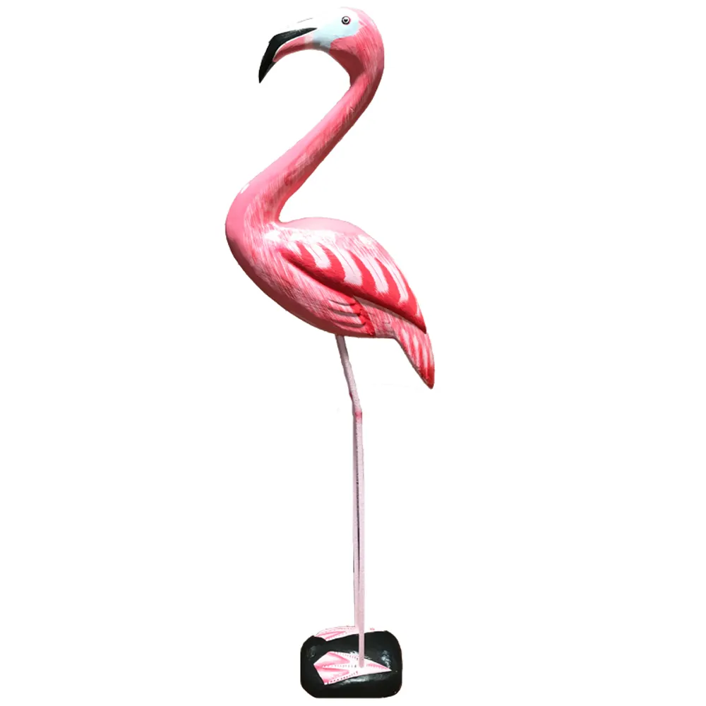36" STANDING FLAMINGO