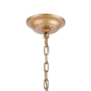 Equilibrium 19'' Wide 5-Light Chandelier - Matte Gold 4