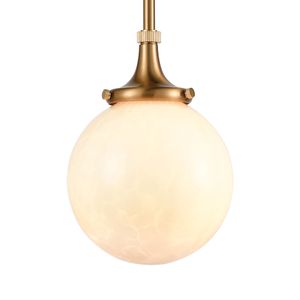 Beverly Hills 6'' Wide 1-Light Mini Pendant - Satin Brass 4
