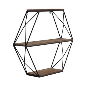 INGRIDHAVEN BROWN WALL SHELF 21 (IN) 3