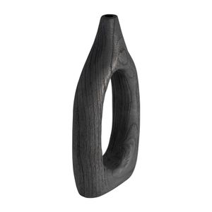 GRAYSONHAM BLACK VASE 14 (IN) 6