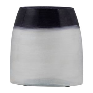 BISHOPFIELD BLUE GLASS VASE 11 (IN) 1