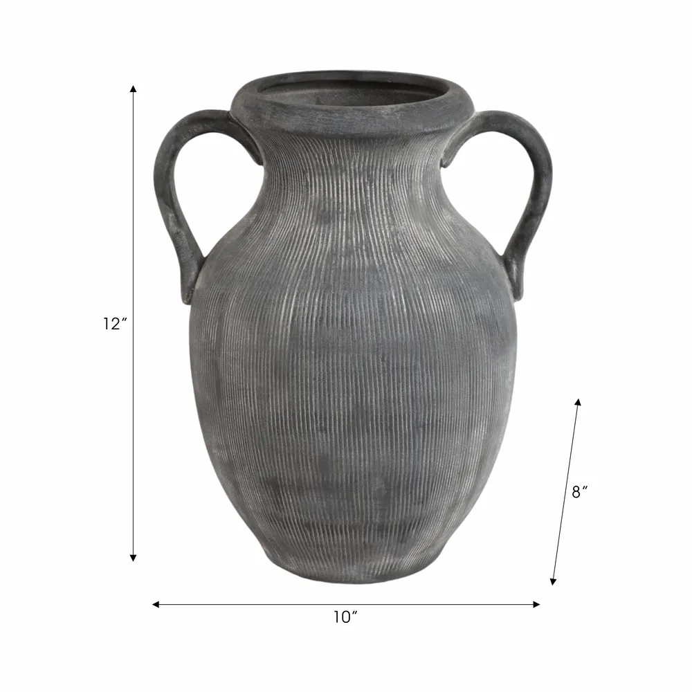 ALTONMILL BLACK VASE 13 (IN)