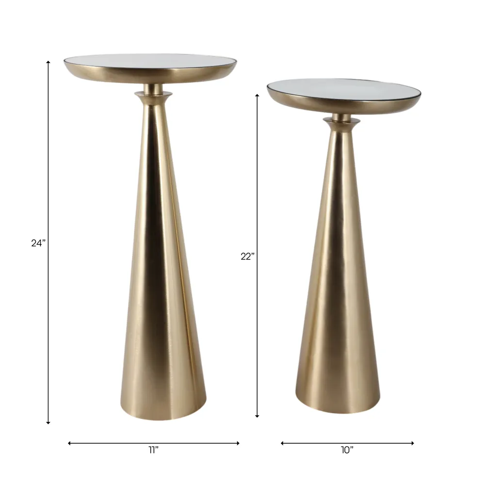 ARMONCROSS SET OF 2 GOLD TABLE 24 (IN)