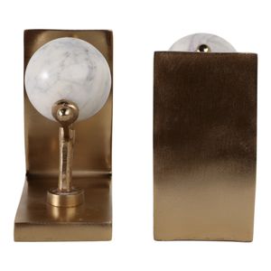 NELSONVALE SET OF 2 GOLD DECOR 7 (IN) 5