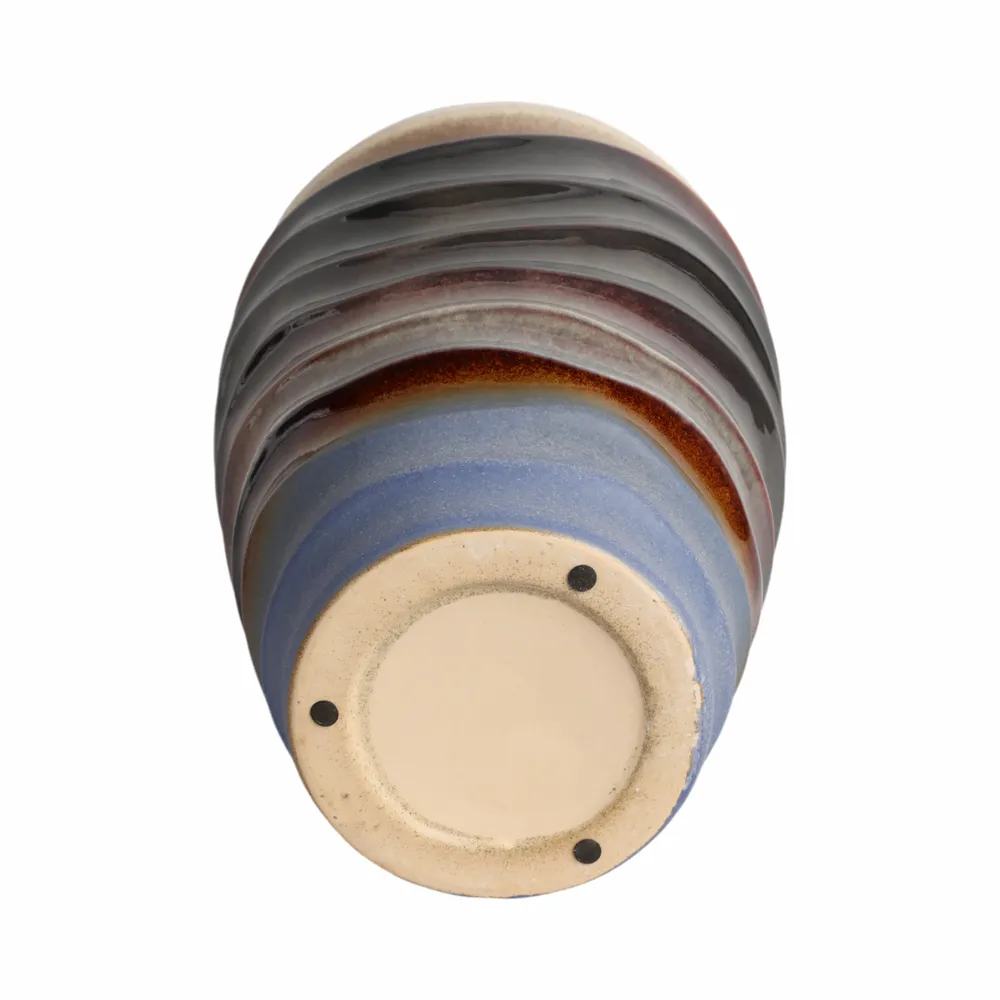 BAIRDSTONE BROWN VASE 19 (IN)