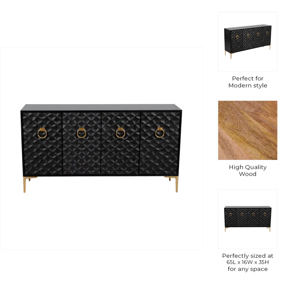RYECLIFF BLACK CABINET 35 (IN)