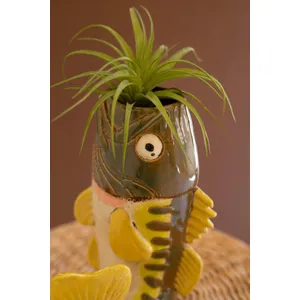 Ceramic Largemouth Bass Vase / Tabletop 4