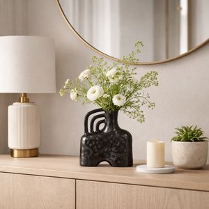 WELDONGROVE BLACK VASE 12 (IN) 12