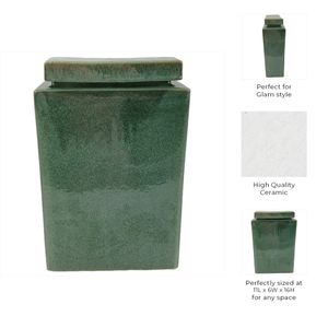TILTONLAND BLUE JAR 16 (IN) 8
