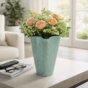 TIPTONPARK GREEN VASE 13 (IN) 12