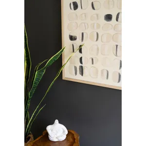 Framed Abstract Stones Painting 3