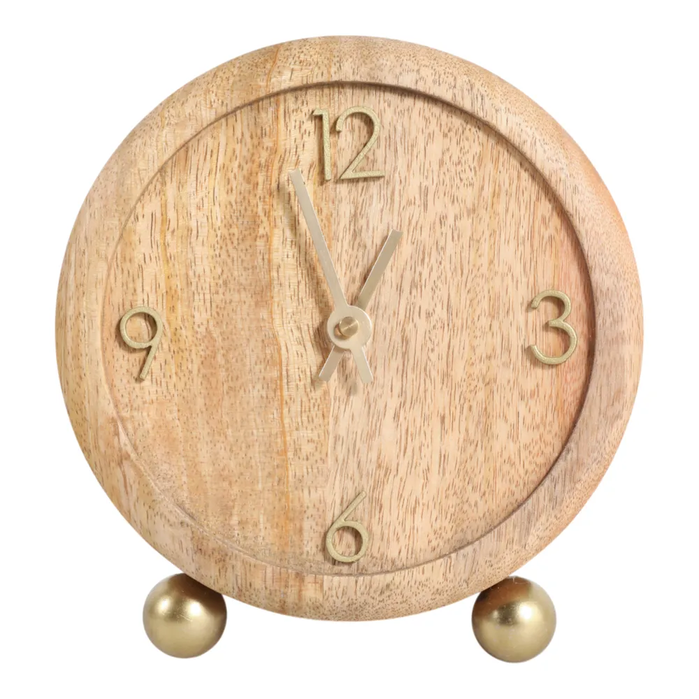 NOLANMORE TAN CLOCK 7 (IN)