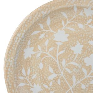 Yvonne Charger - Cream Glazed 7