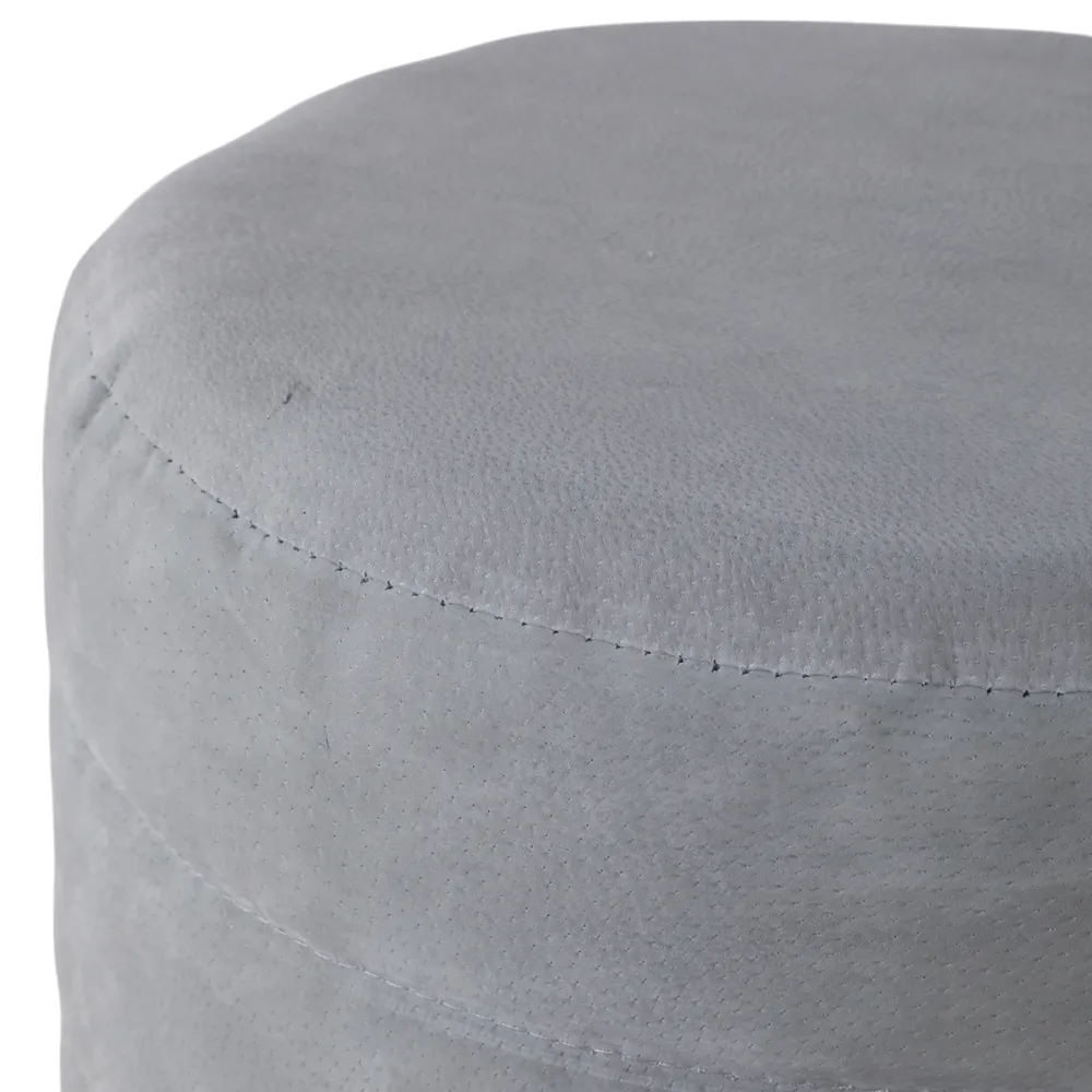 PENNFIELD GRAY OTTOMAN 19 (IN)