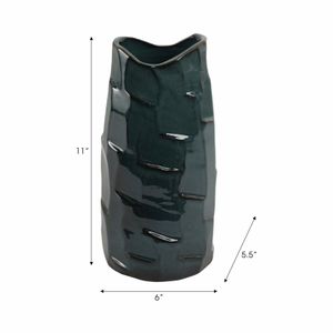 GLOVERDALE BLUE VASE 11 (IN) 9