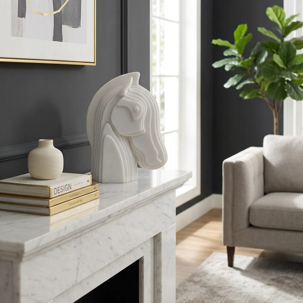 HADLEYFIELD WHITE DECOR 12 (IN)