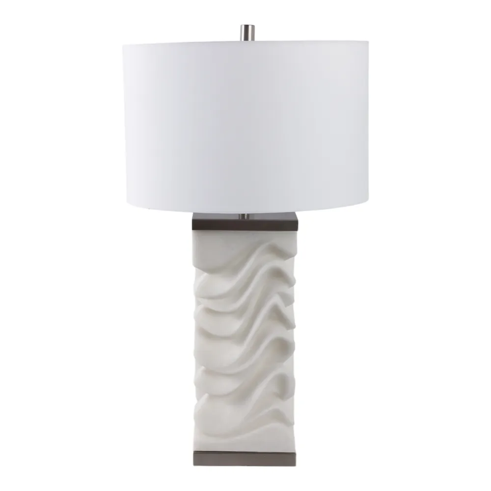 ELLIOTWICK WHITE LAMP 30 (IN)
