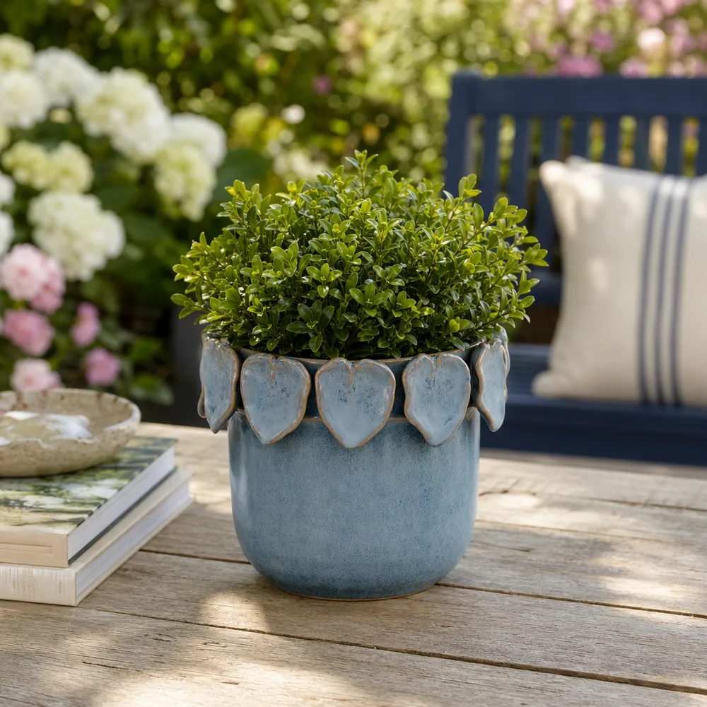 SLATERCLIFF BLUE PLANTER 6 (IN)