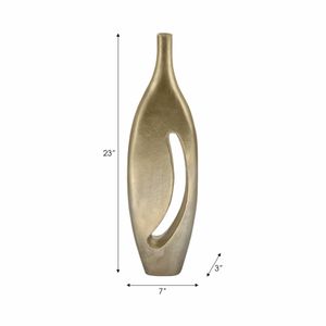 COLVINRUN GRAY VASE 23 (IN) 10