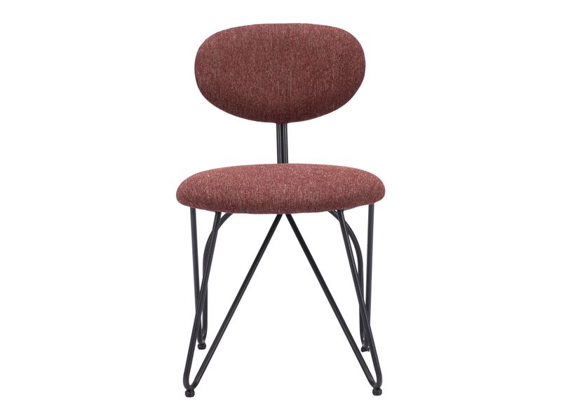 Novi Dining Chair Maroon Brown 4