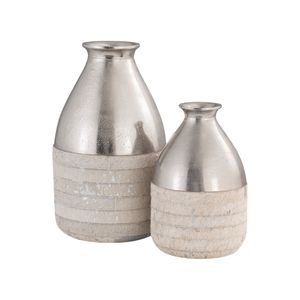 Chloe Vase - Small Silver 3