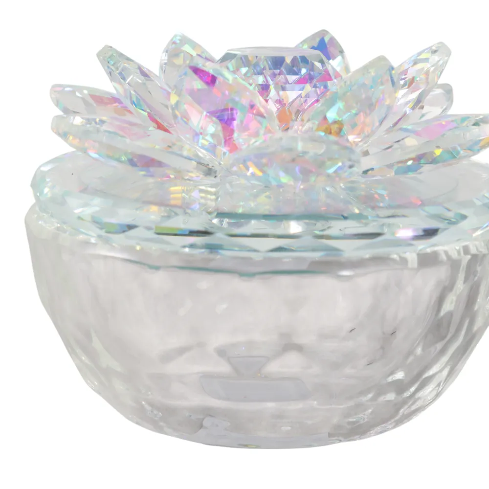 BAIRDCROSS SET OF 2 CLEAR BOXES 4 (IN)
