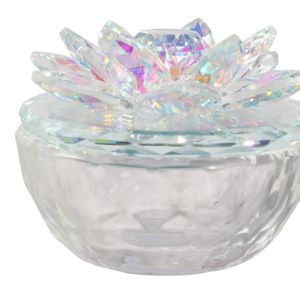 BAIRDCROSS SET OF 2 CLEAR BOXES 4 (IN) 6