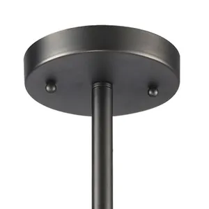 Freeform 28'' Wide 6-Light Chandelier - Dark Graphite 3
