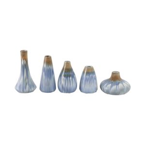 PAXTON SET OF 5 IVORY VASES 8 (IN) 4