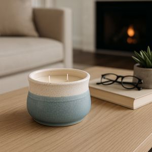 BENNETSTONE MOCO BAMBOO CANDLE 4 (IN) 2