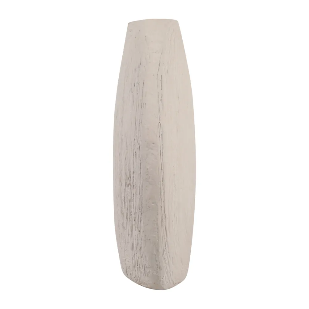ERWINHOLM WHITE VASE 14 (IN)