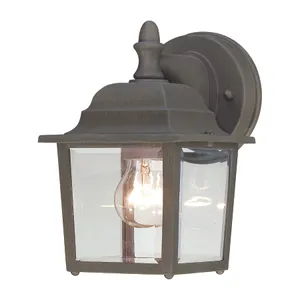 Hawthorne 8.5'' High 1-Light Outdoor Sconce - Painted Bronze 1