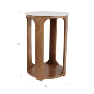 DASHHAVEN TAN TABLE 22 (IN) 9