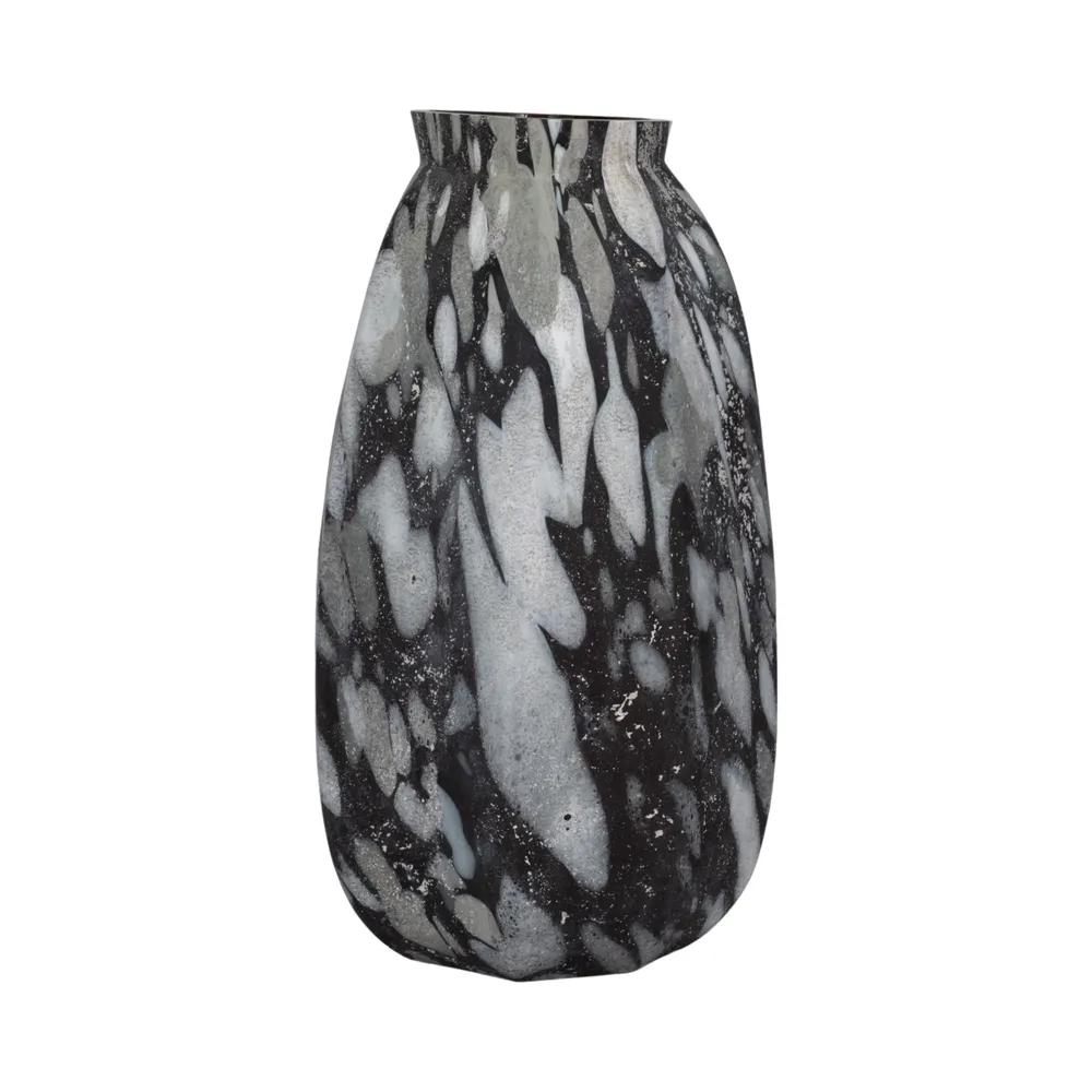 GAIGEMILL BLACK GLASS VASE 16 (IN)